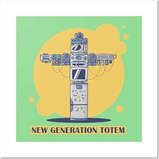 New Generation Totem Posters and Art